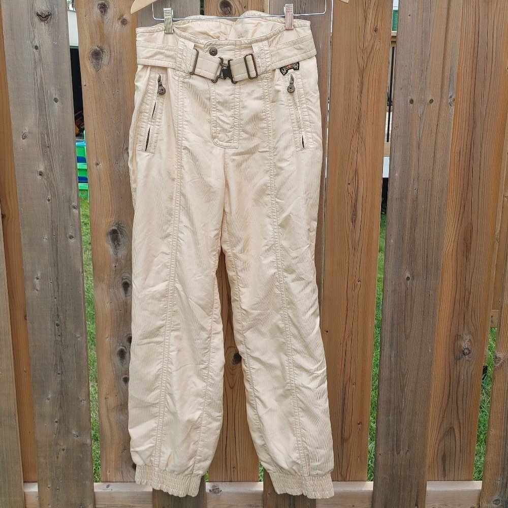 VINTAGE EMMEGI Snow Pants Women's Size 30 Made in Austria